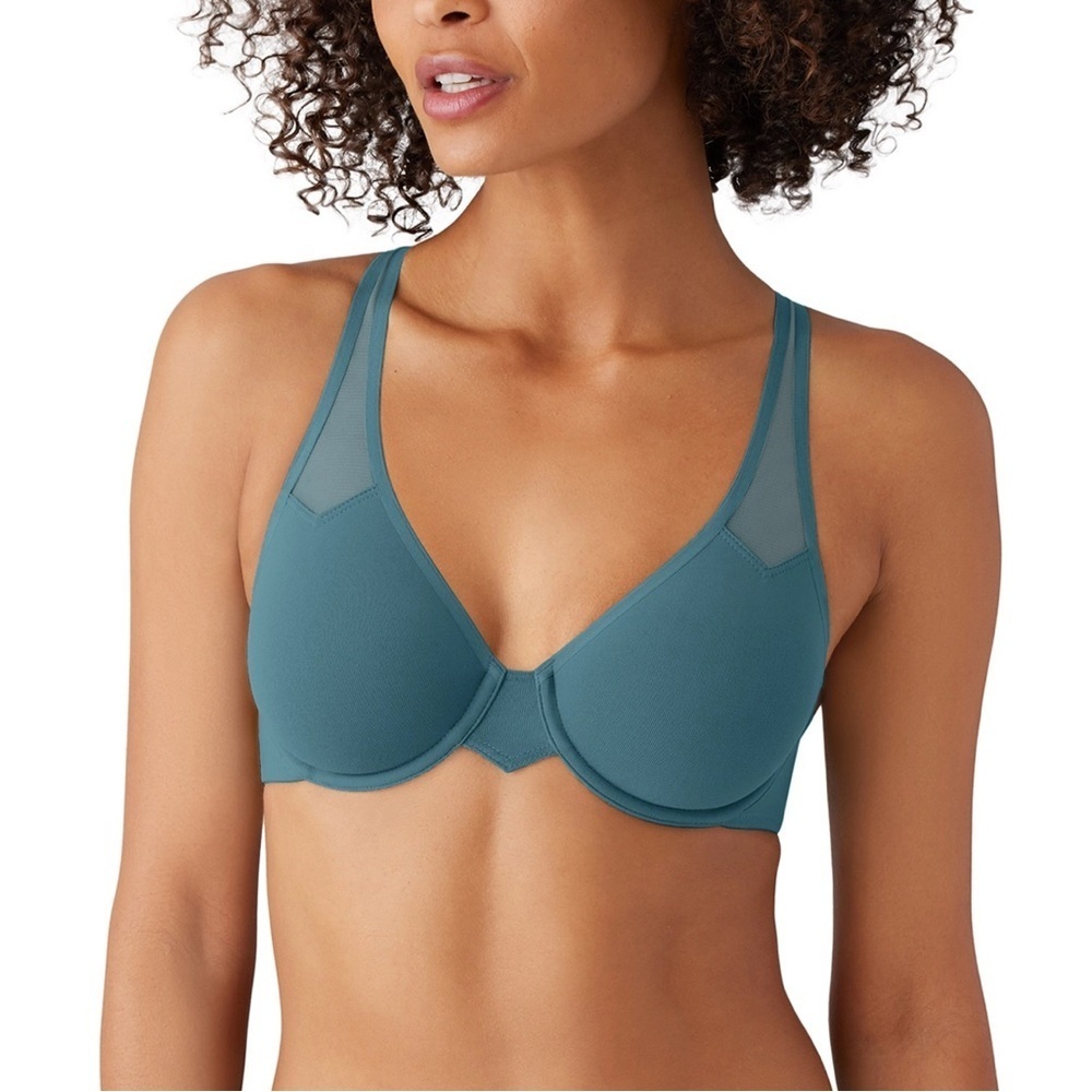 Wacoal Body by 2.0 Unlined Seamless Mid-Coverage Lightweight Underwire Bra